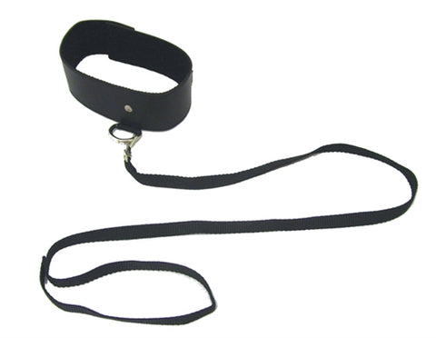 Sex and Mischief Black Leash and Collar SS100-50