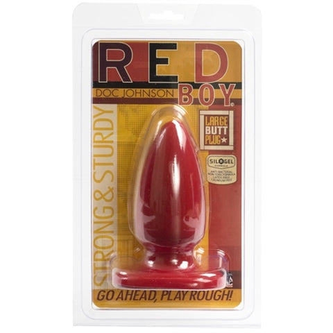 Red Boy - Red Boy Butt Plug - Red DJ0901-04