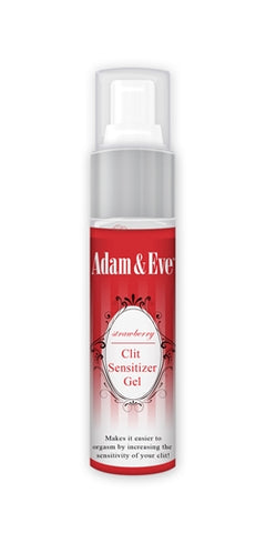 Adam and Eve Strawberry Clit Sensitizer Gel - 1 Oz. AE-LQ-7137-2