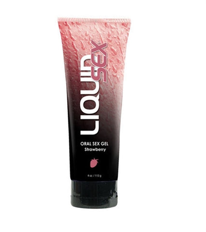 Liquid Sex Oral Sex Gel - Strawberry - 4 Oz. Tube TS1030091