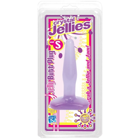 Crystal Jellies Small Butt Plug - Purple DJ0289-05