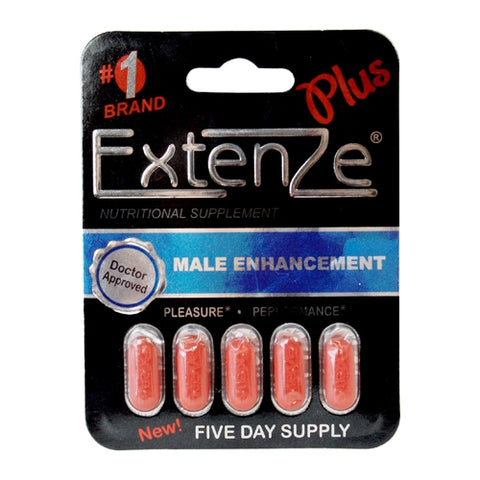 Extenze Plus 5 Day Supply Each EXTPLUS-5CTE