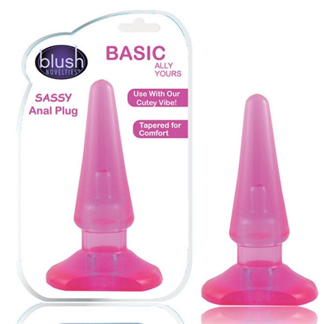 Sassy Anal Plug Pink BL-24110