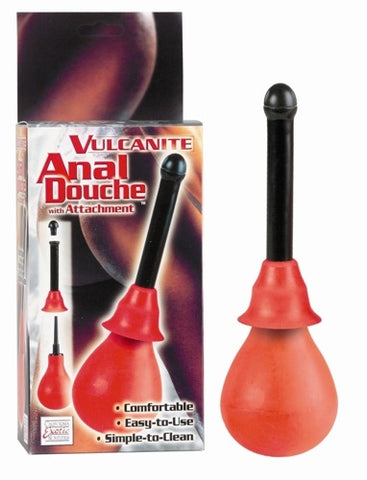 Vulcanite Anal Douche With Attachment SE0373003