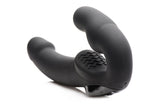 Urge Silicone Strapless Strap on With Remote - Black