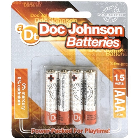 Doc Johnson Batteries - AAA - 4 Pack DJ0399-07