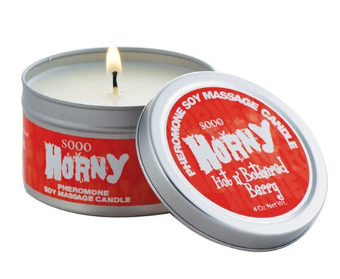 Pheromone Candle Soo Horny - 4 Oz. CE4500-06