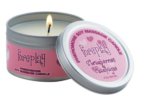 Pheromone Candle Foreplay- 4 Oz. CE4500-02