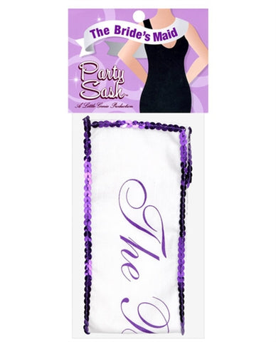 The Bride's Maid Sash LG-NV030