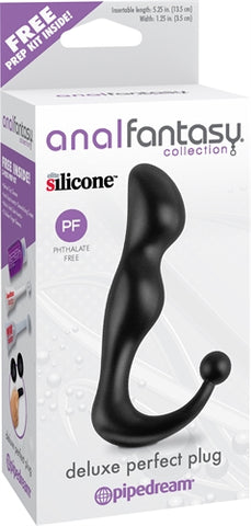 Anal Fantasy Collection Deluxe Perfect Plug - Black PD4621-23