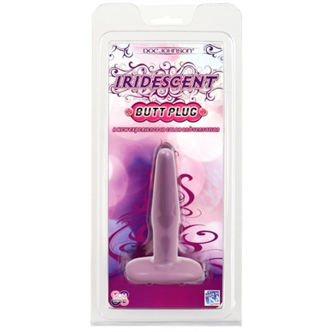 Iridescent Butt Plugs Small - Purple DJ0244-20