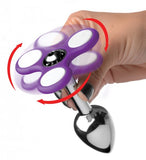 Light Up Fidget Spinner Anal Plug