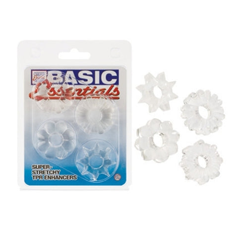 Basic Essentials 4 Pack Clear SE1737002