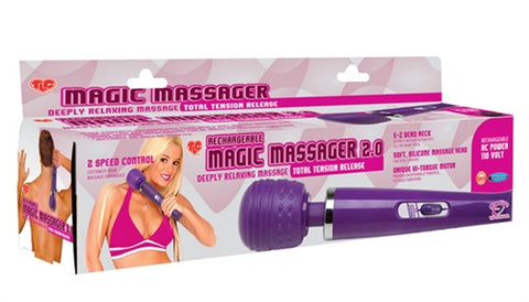 Tlc Rechargeable Magic Massager 2.0 - 110v Us TS1077002