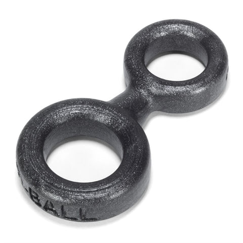 8-Ball Cockring With Attached Ball-Ring Oxballs - Smoke OX-1076-SMK