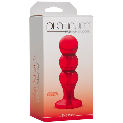 Platinum Premium Silicone - the Push - Red DJ0103-36