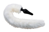 White Fox Tail Anal Plug and Ears Set