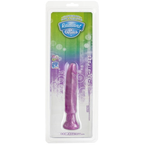 Radiant Gems Anal Starter - Purple DJ0976-02