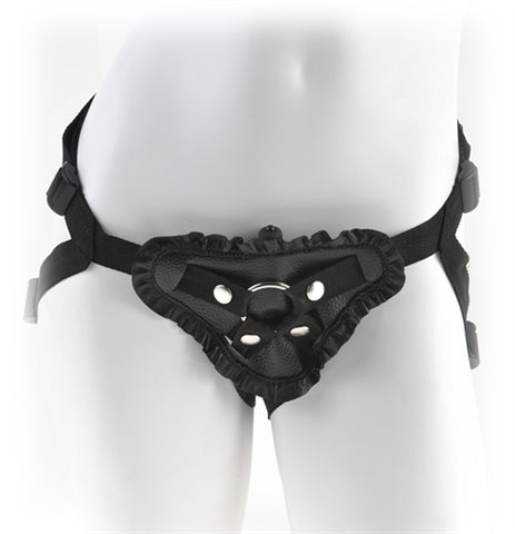 Fetish Fantasy Series Leather Lovers Harness - Black PD3472-23