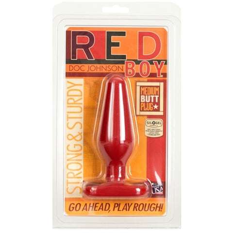 Red Boy Medium Butt Plug DJ0901-03