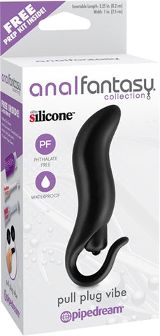 Anal Fantasy Collection Pull Plug Vibe - Black PD4630-23