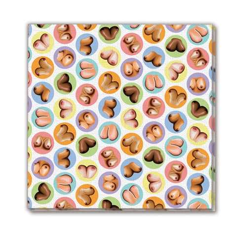 Mini Boobs Napkins - 8 Pack CP-3645