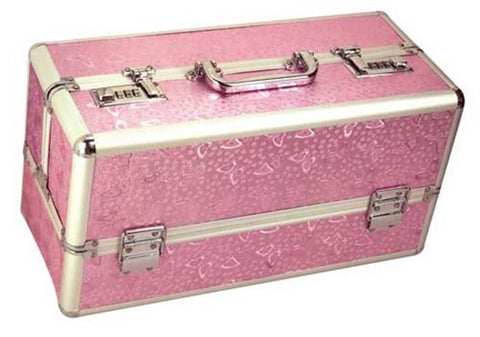 Large Lockable Vibrator Case Pink BMS098-16