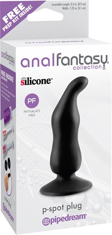 Anal Fantasy Collection P-Spot Plug - Black PD4607-23