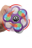 Light Up Fidget Spinner Anal Plug