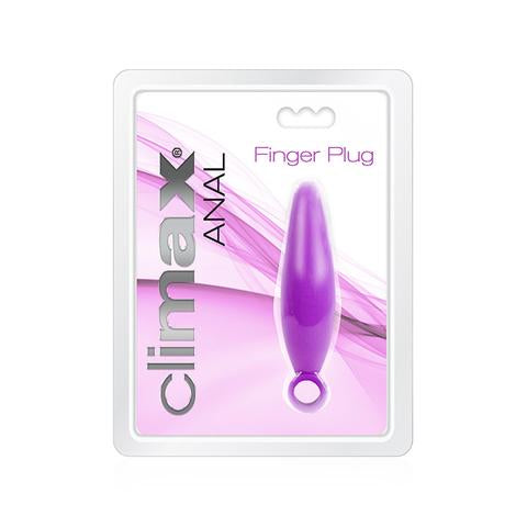 Climax Anal Finger Plug - Deep Purple TS1070206