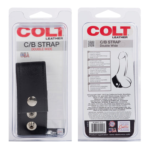 Colt Double Wide Leather Strap SE6843102