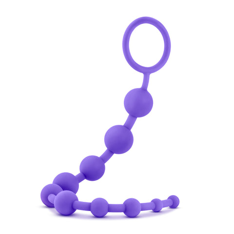 Luxe Silicone 10 Beads - Purple BL-11001