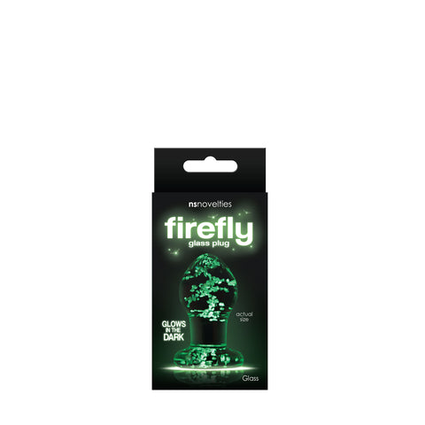 Firefly Glass - Plug - Small - Clear NSN0490-11