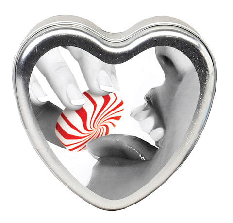 Mint Edible Heart Candle - 4.7 Oz. EB-HSCK008