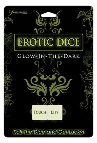 Erotic Dice Glow In The Dark Dice