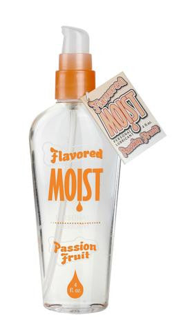 Flavored Moist Personal Lubricant 4 oz. - Passion Fruit