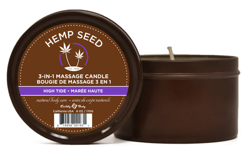 High Tide Suntouched Candle With Hemp - 6.8 Oz. EB-HSC053