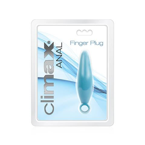 Climax Anal Finger Plug - Deep Blue TS1070205