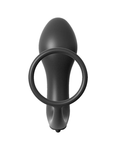 Anal Fantasy Collection Ass-Gasm Cockring Vibrating Plug PD4684-23