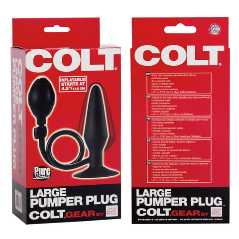 Colt Large Pumper Plug - Black SE6868153