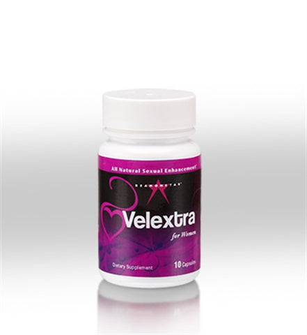 Velextra Female Sexual Enhancement - 10 Capsule Bottle VLXT10BTL