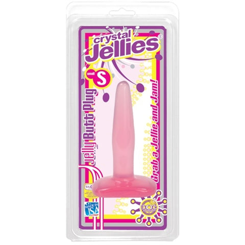 Crystal Jellies Small Butt Plug - Pink DJ0289-01