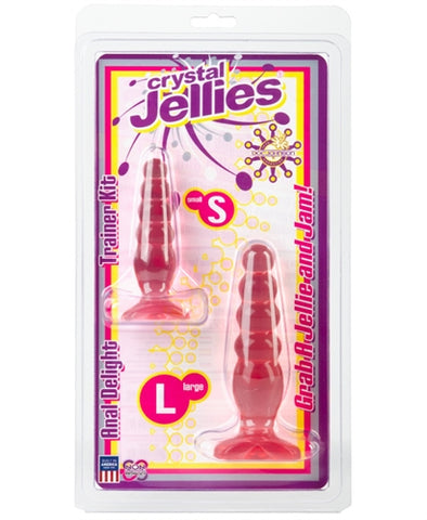 Crystal Jellies Anal Delight Trainer Kit - Pink DJ0283-10