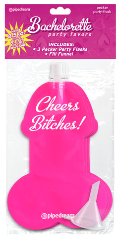 Bachelorette Party Favors Pecker Party Flask PD6610-00