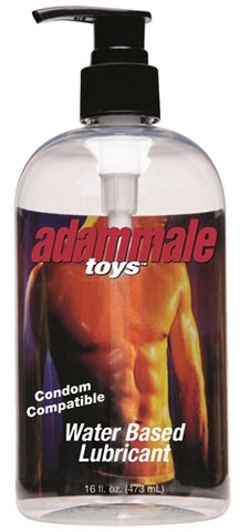 Adam Male Toys Condom Compatible Water-Based Lubricant - 16 Fl. Oz. TS1483020