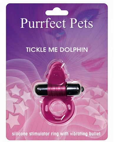 Purrfect Pet Tickle Me Dolphin Purple HTP2131