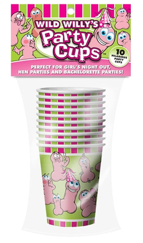 Wild Willys Party Cups - 10 Count BC-PP10