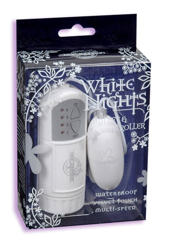 White Nights Bullet and Controller - White DJ0949-02