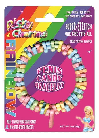 Dicky Charms Multi-Flavored Penis Shaped Candy Necklace HTP2157