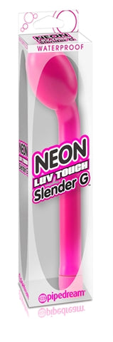 Waterproof Neon Luv Touch Slender G  - Pink PD1411-11